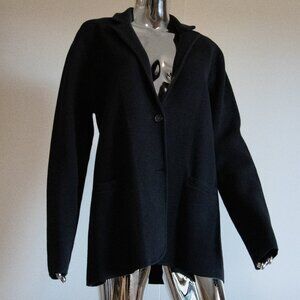 J Crew Black Sweater Blazer